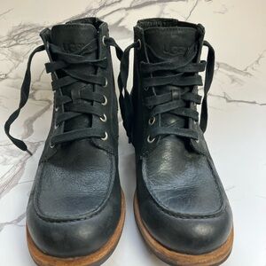 Men’s UGG Black High Ankle Boot, Size 10